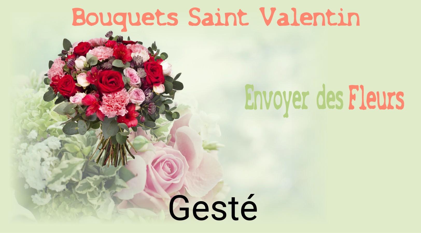 Roses de Saint-Valentin livrées à Gesté